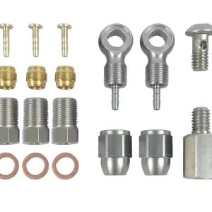 XLC Hydraulic line kit BR-X64 Black Suoraan Valmistajalta