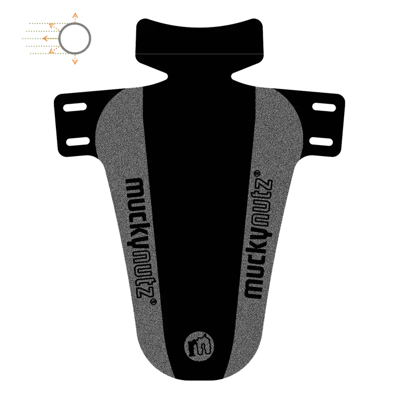 Mucky Nutz Mini Face fender Refelective Edullinen