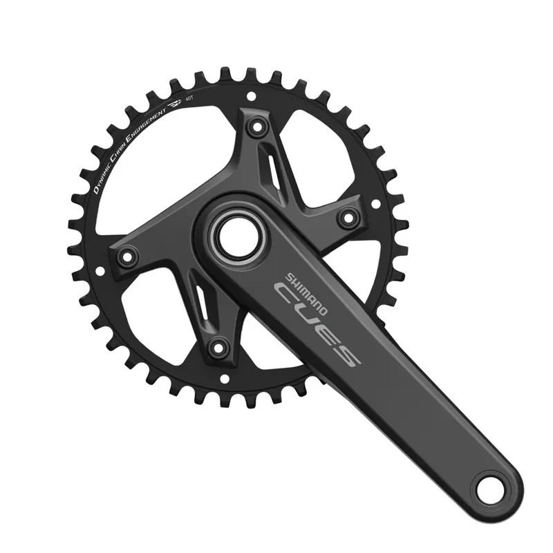 Rajoitettu Tarjous SHIMANO CUES Kampisarja FC-U6030-1 2-PIECE 170,0 mm 40T