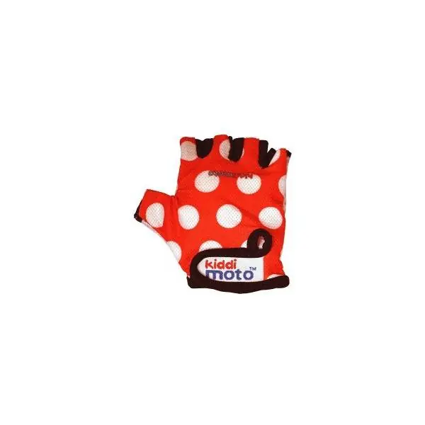 Paras Hinta Kiddimoto Käsineet Red Dotty Pieni