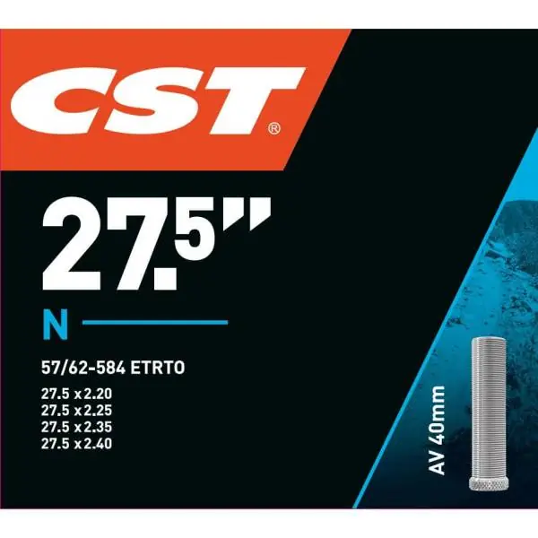 Viimeinen Mahdollisuus CST Sisäkumi 27.5 x 2.20 - 2.40 40mm Schrader-Venttiili