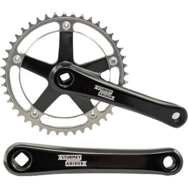 Bestseller Sturmey Archer Kampisarja FCT64 44T 170mm Hopea/Musta