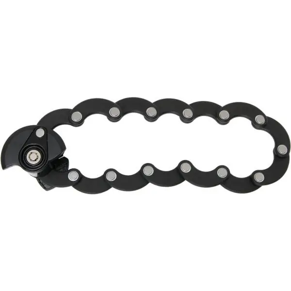 Ajankohtainen Contec Taittuva Lukko KEG Lukko Ø7x 600mm - Pidin - Musta