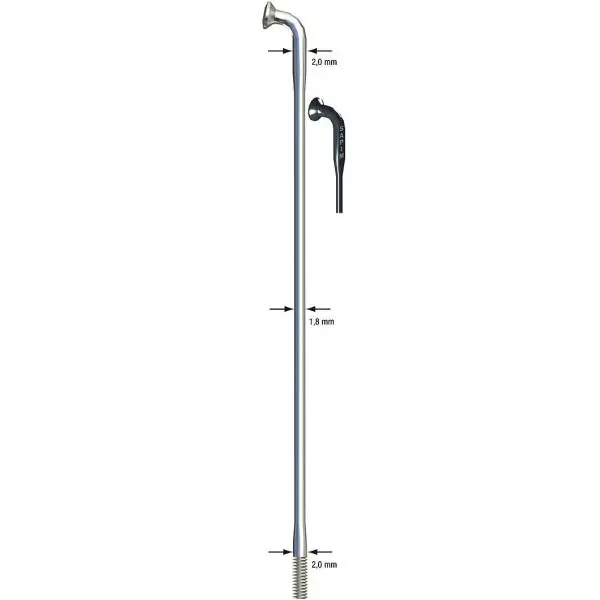 Lähetetään Heti Sapim Pinna 14 Race + Polyax Nippa 276mm - Musta (100)