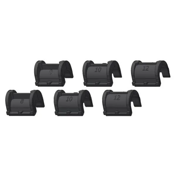 Ortlieb Koukku Sarja E197 2 x 8/10/12mm - QL2.1 Laukut Erikoistarjous