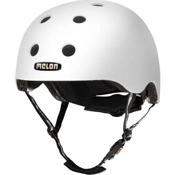 Melon Kypärä Uni Brightest Matta Valkoinen - 2XS/S 46-52 cm Osta Verkossa