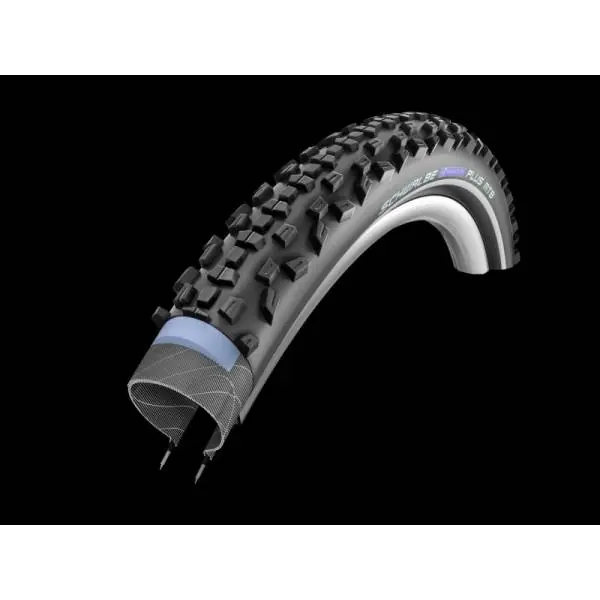 Asiakkaiden Suosikki Schwalbe Rengas Marathon Plus MTB 26 x 2.10 Heijastava Musta