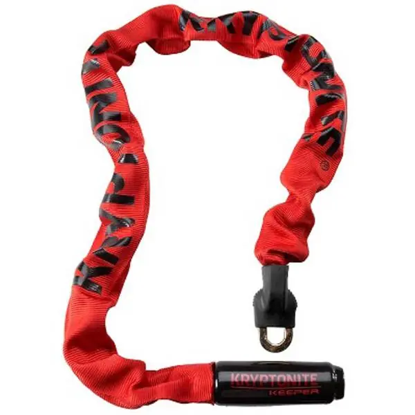 Uusi Malli Kryptonite Ketjulukko Keeper 785 Ø7mm 85cm Punainen