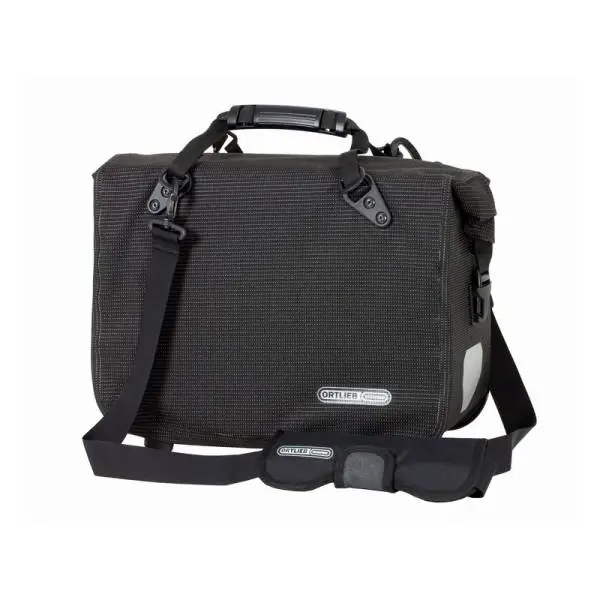 Sertifioitu Ortlieb Laukku Office Bag Heijastava QL2.1 - Musta