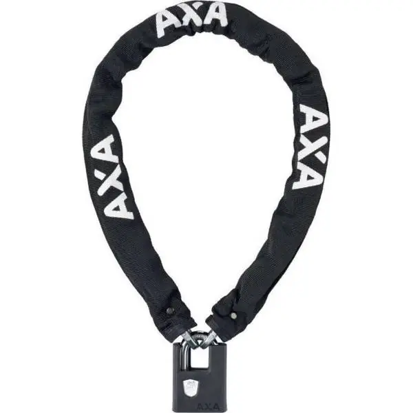 Kausialennus Axa Ketjulukko Clinch Soft Ø6mm 85cm Sisään Kansi - Musta
