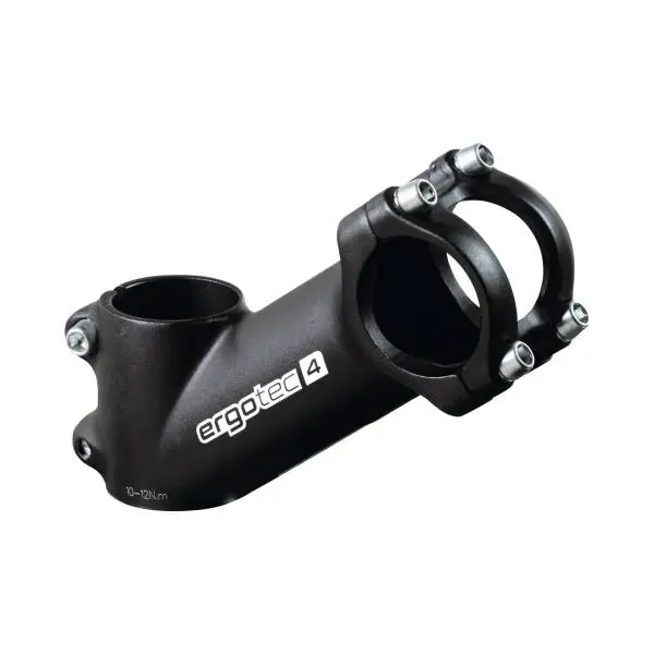 Ergotec Korkea Crab Varsi 1 1/8 Tuumaa 70mm Ø31.8mm 40° - Musta Halpa
