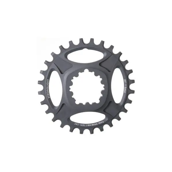 Kuuma Tarjous Stronglight HT3 Hammaspyörä 28T 11V Suora Asentaa - Hopea