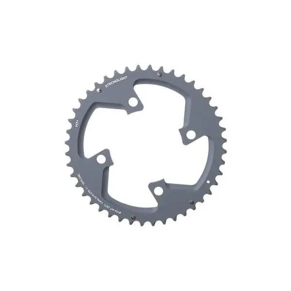Osta Tänään Stronglight HT3 Hammaspyörä 44T 10V Bcd 104mm - Musta
