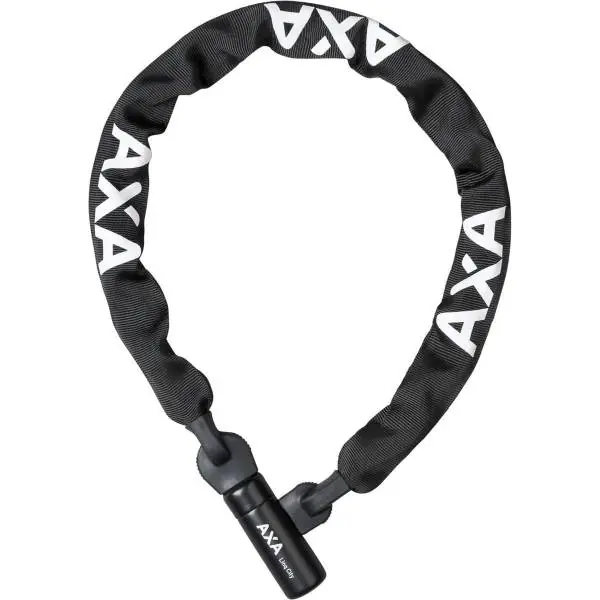 Alkuperäinen Axa Linq Ketjulukko 100cm 7mm Teräs - Musta