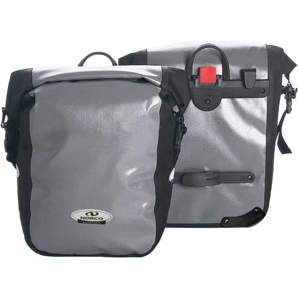 Osta Verkossa Norco Columbia Kannettava Laukku Sarja 2x15L 34x32x15cm - Harmaa/Musta