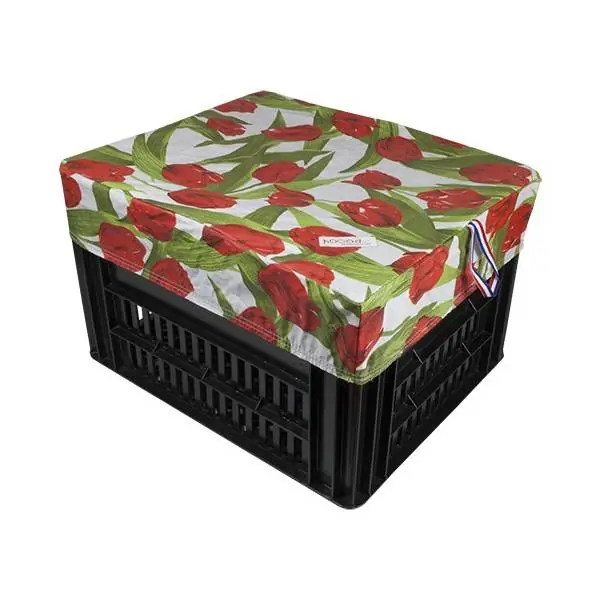 Hooodie Box Kansi 43x35x9cm Koko M - Tulppaanit Lähetetään Heti