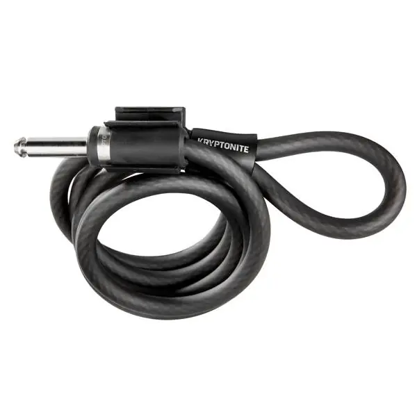 Bestseller Kryptonite Liitettävä Kaapeli 120cm x 10mm - Musta