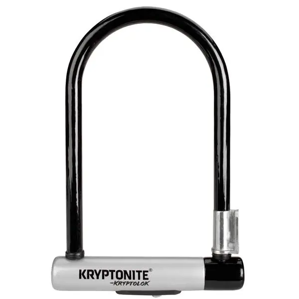 Halpa Kryptonite U-Lukko Kryptolok ATB 12.7x22.9cm - Musta/Harmaa