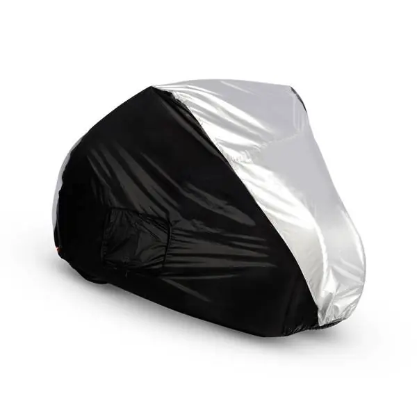 Sertifioitu OXC Aquatex 2 Polkupyörän Peite 200x75x110cm - Musta/Hopea