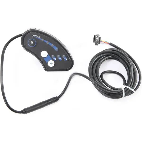 Ansmann Led- Näyttö 36V - Musta Erikoistarjous