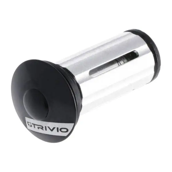 Päivän Tarjous Trivio Laajentaja 50mm 1-1/8 Ø22mm + Topcap Kovera - Musta