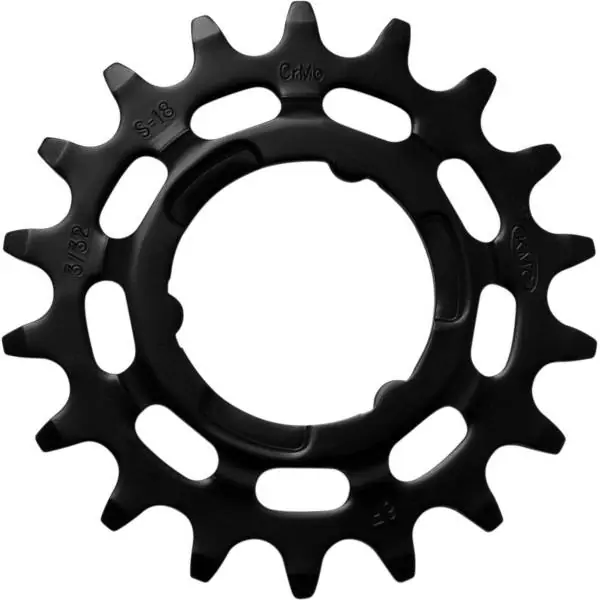 Paras Hinta KMC Hammaspyörä 18T R Shimano 3/32 - Musta