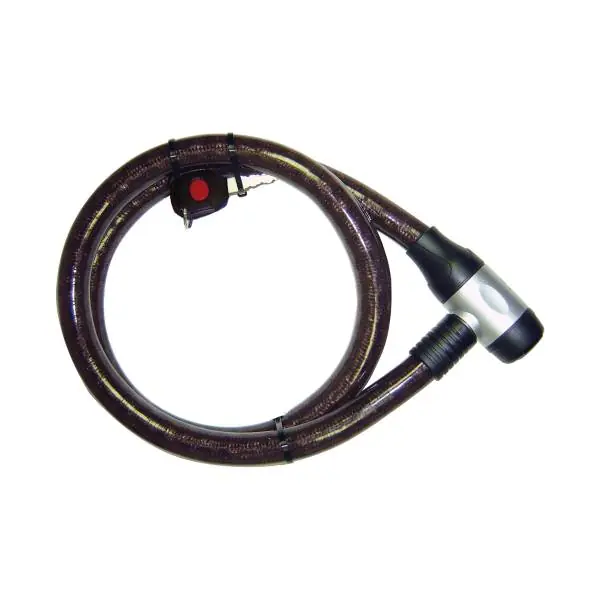 Kuuma Tarjous Security Plus PKS 99 Kaapelilukko Ø20mm 120mm - Musta