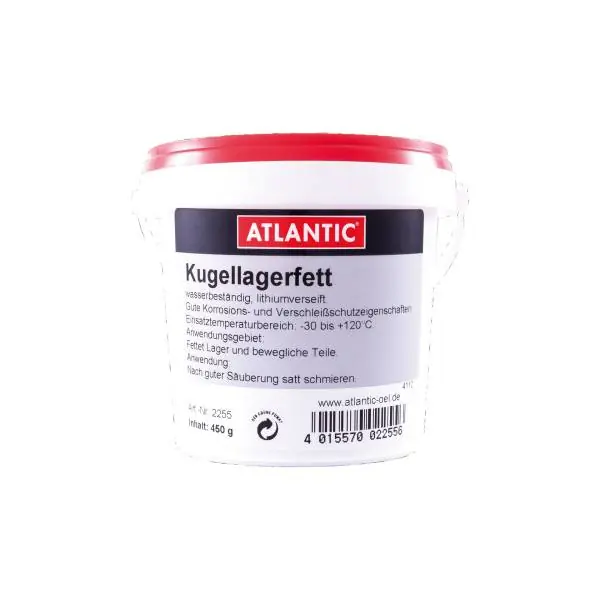 Alennettu Atlantic Laakerirasva Sanko 450g - Läpinäkyvä