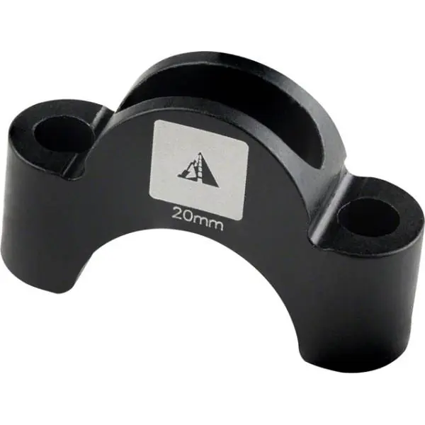 Profiili Muotoilu Aerobar Riser Sarja 20mm - Musta Viimeinen Mahdollisuus