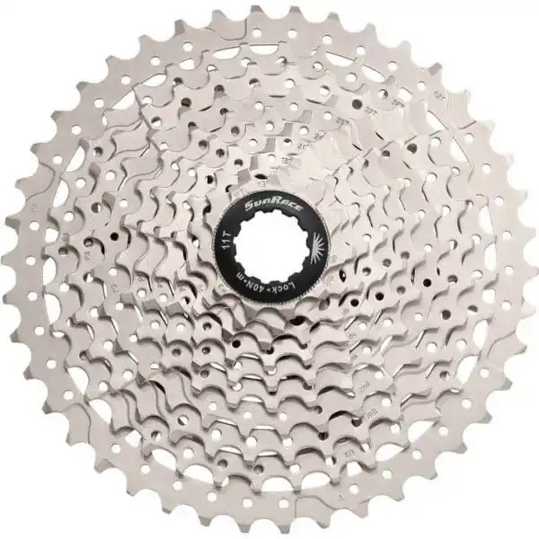 Sunrace MS3 Rataspakka 10V 11-40 Hampaat - Hopea Alennus