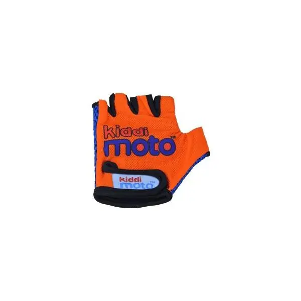 Kiddimoto Lasten Käsineet Oranssi/Musta - S 2-4 Vuosi Erikoistarjous