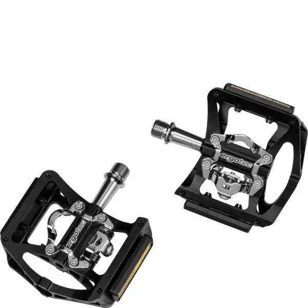 Ergotec EP Superlight Polkimet SPD - Matta Musta Alkuperäinen