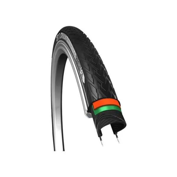 CST Platina Protector Rengas 28 x 5/8 x 3/8" Heijastava - Musta Loppuunmyynti