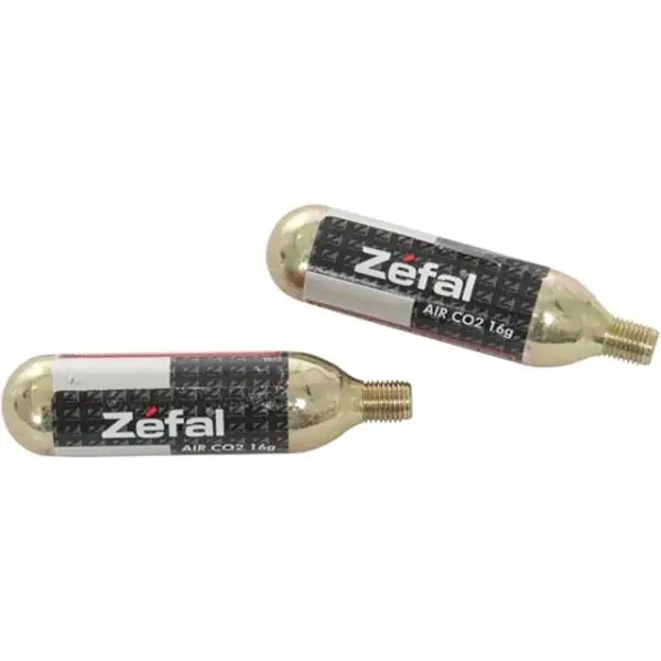 Lähetetään Heti Zefal CO2 Panokset 16g (2 Kappaleet)