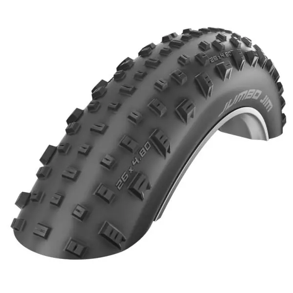 Schwalbe Jumbo Jim Rengas 26 x 4.00" S-Grip Taitettava - Musta Tilaa Nyt