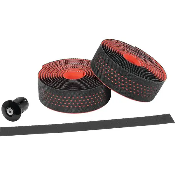 Alennus Ergotec Sanremo Ohjaustangon Teippi 200cmx30mmx3.2mm - Musta/Punainen