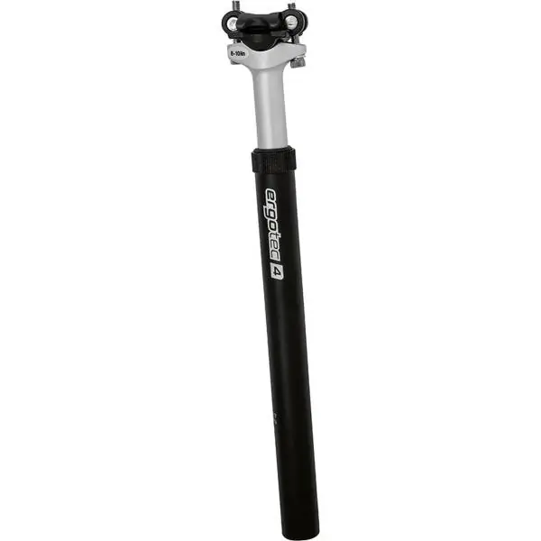 Suosittu Ergotec Pinna-7.0 Satulatolppa Jousitettu Ø27.2mm x 350mm - Musta