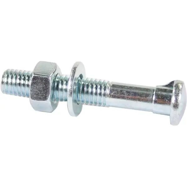 Bofix Satulatolpan Pultti M8 x 50mm Täydellinen - Hopea (1) Korkea Laatu