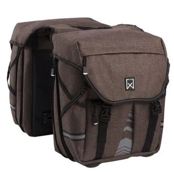 Erikoistarjous Willex 1200 Kaksois Laukku 20L - Ruskea