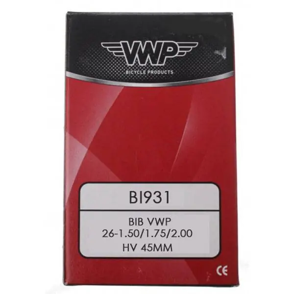Aito Verwimp Sisäkumi 26 x 1.50-2.00" Dv 45mm - Musta