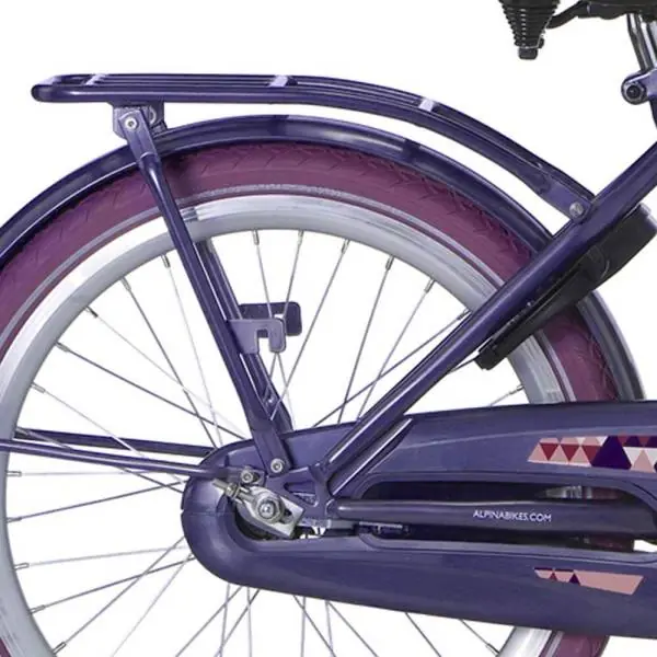 Alpina Clubb Matkatavarateline 22 Tuumaa - Purppura/Harmaa Sertifioitu