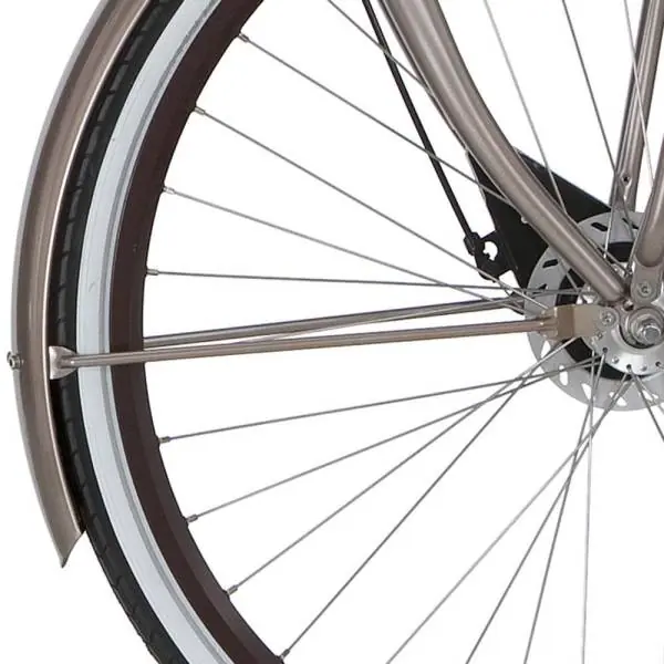 Cortina U4 Etuosa Lokasuojan Tuki 28‘‘ - Metallinen Ruskea Halpa Hinta