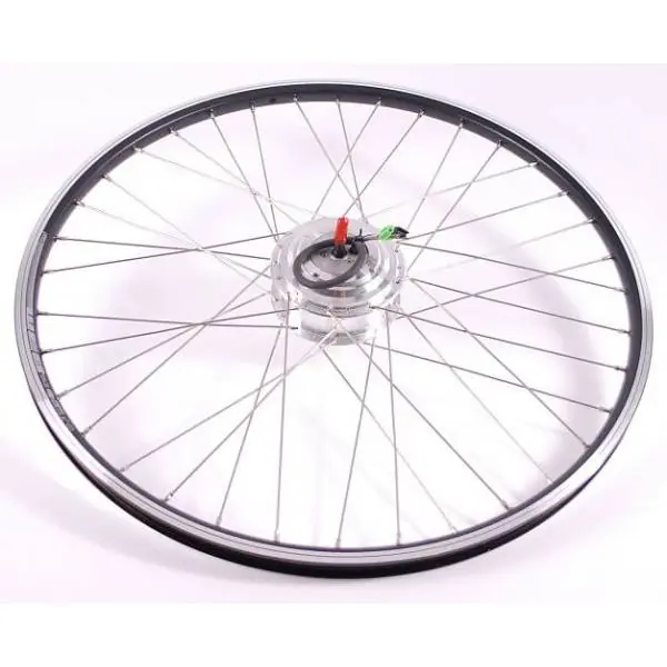E-Motion Bafang E-Bike Etupyörä 28" 36V 245mm - Musta/Hopea Ajankohtainen