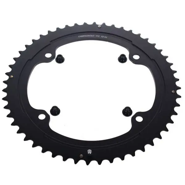 Campagnolo Potenza Hammaspyörä 52T 11V Bcd 112mm - Musta Uutuus