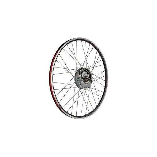 ION D-Light E-Bike Etupyörä 28" 36V - Musta/Hopea Päivän Tarjous