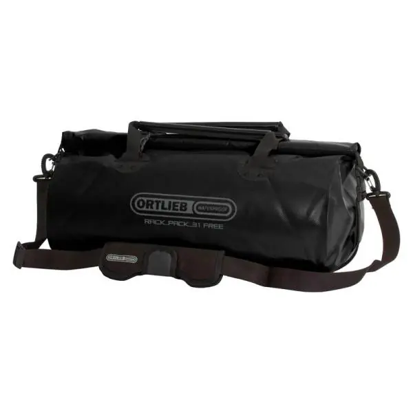 Ortlieb Rack Pack Free Matkalaukku 31L - Musta Korkea Laatu