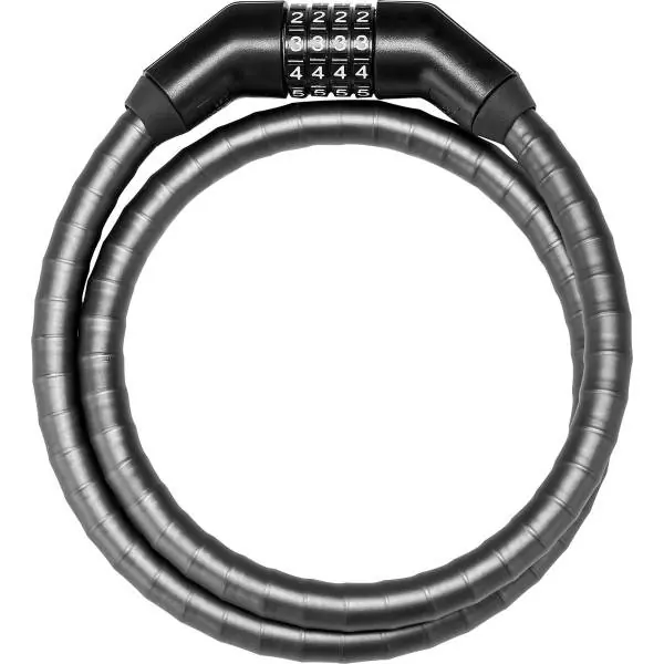 Edullinen Trelock PK 260 Kaapelilukko Ø15mm 100cm - Musta