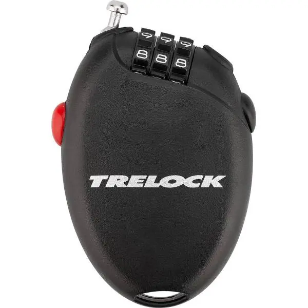 Asiakkaiden Suosikki Trelock Tasku RK 260 Kaapelilukko Ø1.6mm 75cm - Musta
