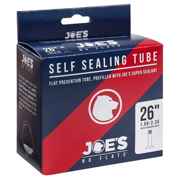 Joe No Flats Itse Tiiviste Sisäkumi 27.5 x 1.90-2.35" Sv Musta Superhinta