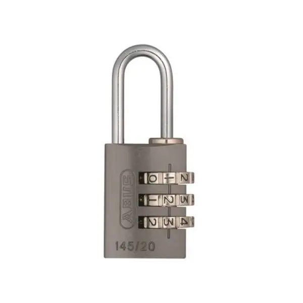 Abus 145/20 Numero Riippulukko - Titanium Halpa Hinta